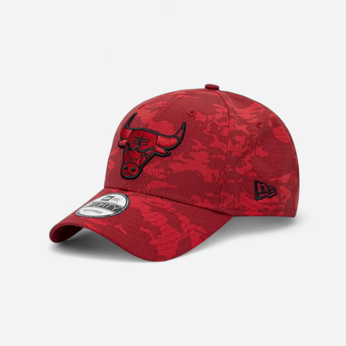 New Era Cappellino 9FORTY Regolabile Chicago Bulls camouflage red