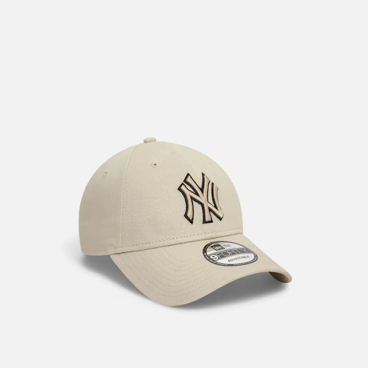 New Era Cappellino 9FORTY Regolabile New York Yankees Pop Outline Beige/Black