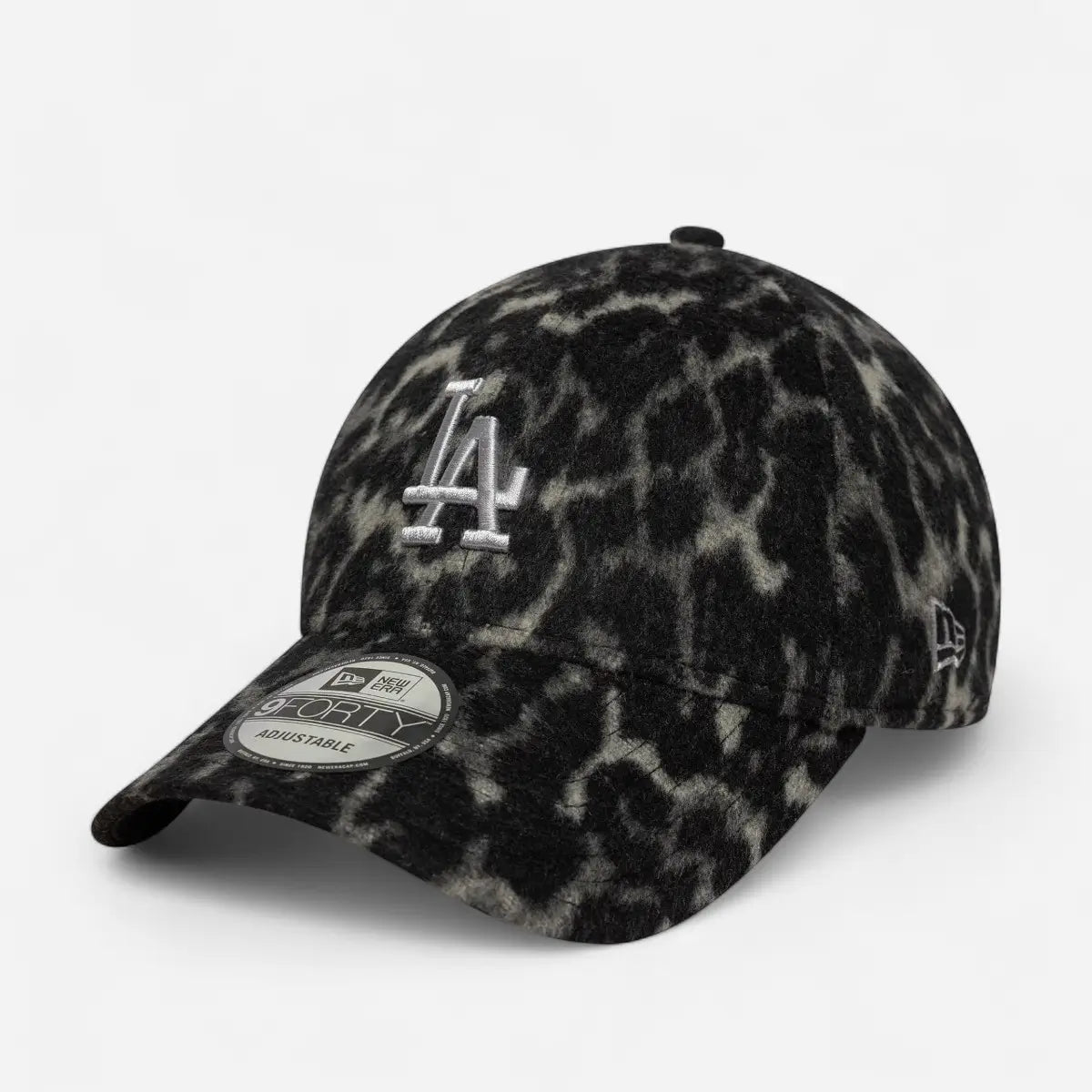 New Era Cappellino Donna 9FORTY Regolabile LA DODGERS Cosy Leopard