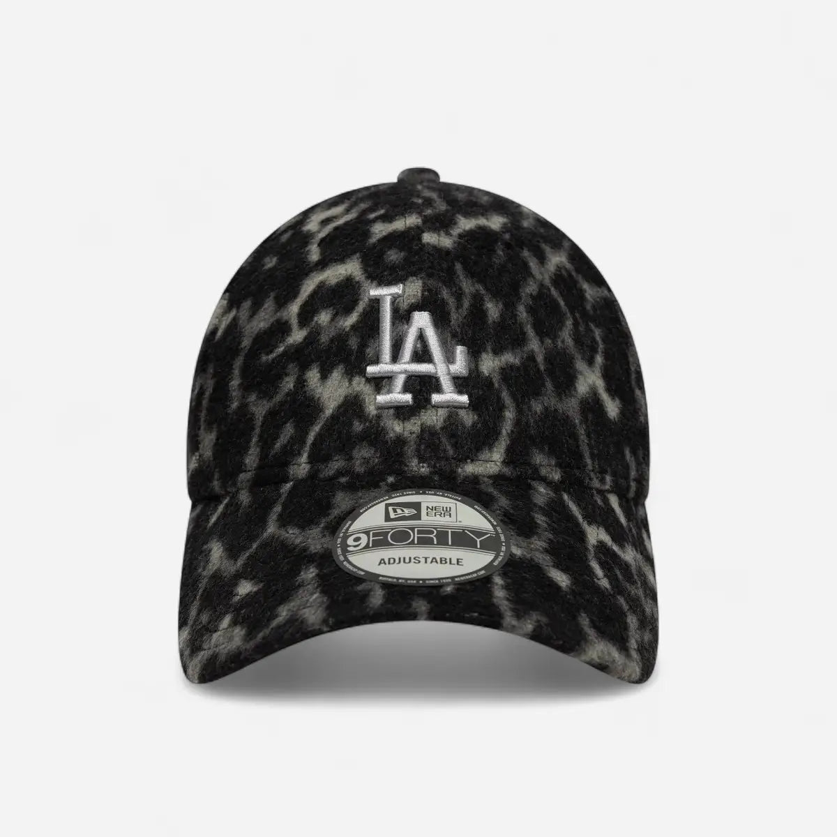 New Era Cappellino Donna 9FORTY Regolabile LA DODGERS Cosy Leopard