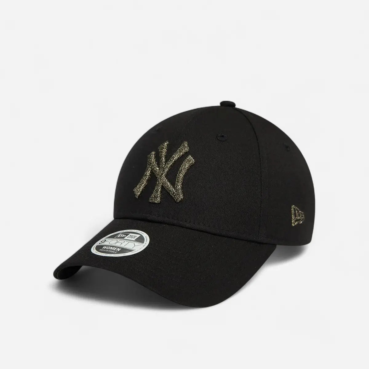 New Era Cappellino 9FORTY regolabile New York Yankees Metallic Logo Black