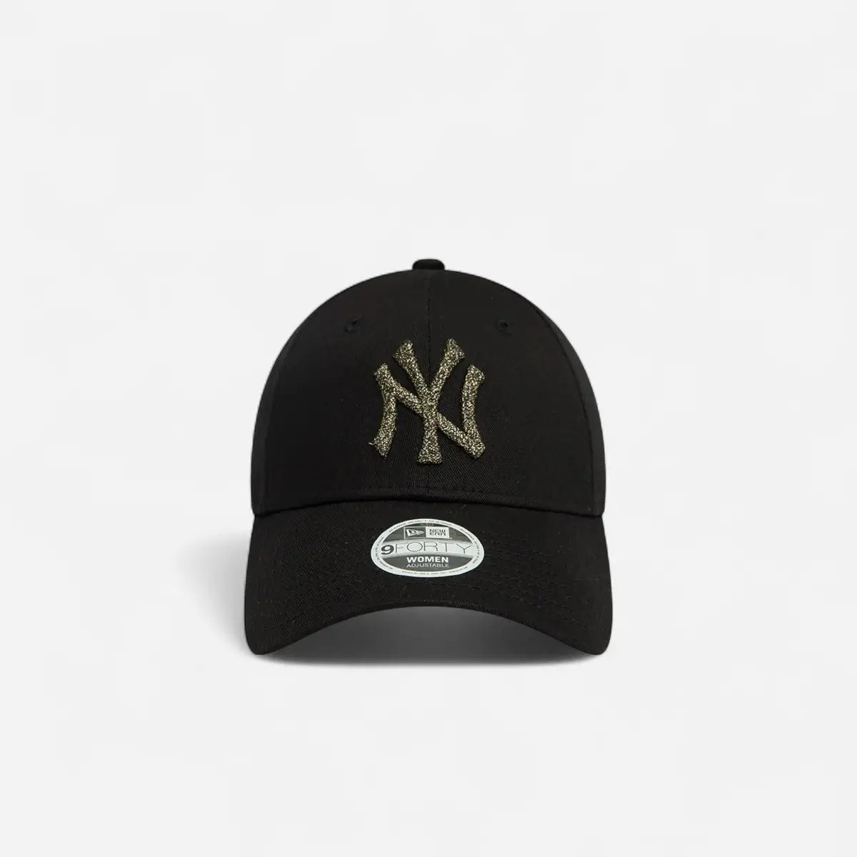 New Era Cappellino 9FORTY regolabile New York Yankees Metallic Logo Black