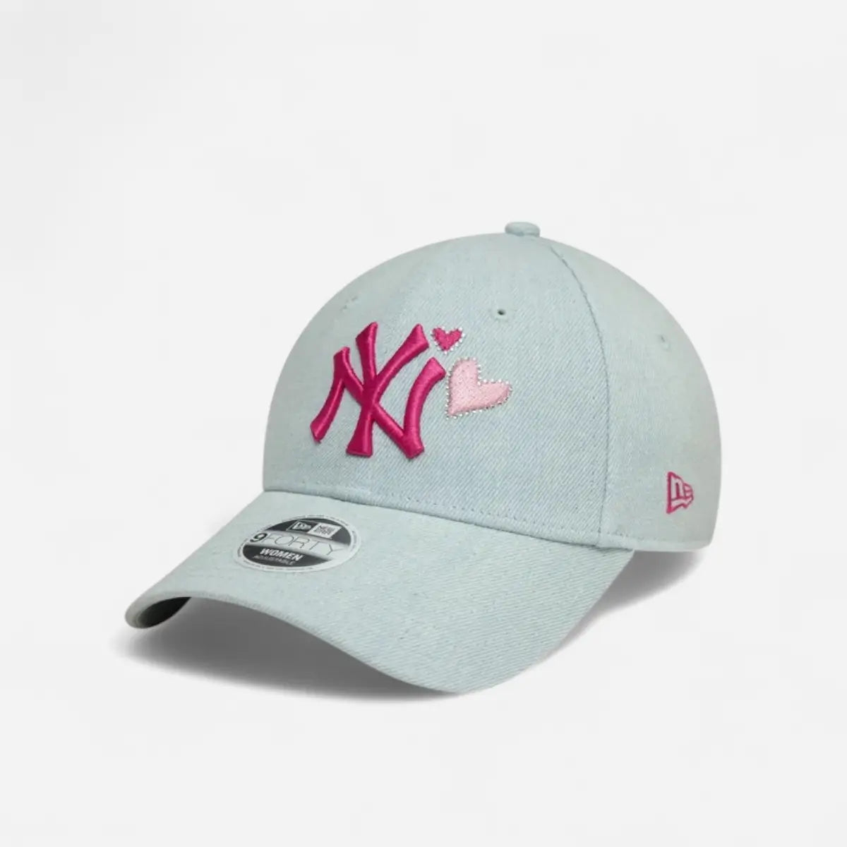 New Era Cappellino 9FORTY regolabile New York Yankees Denim Icon