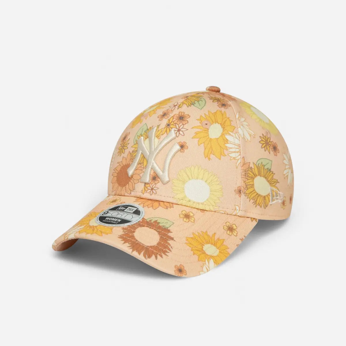 New Era Cappellino 9FORTY Regolabile New York Yankees Floral orange