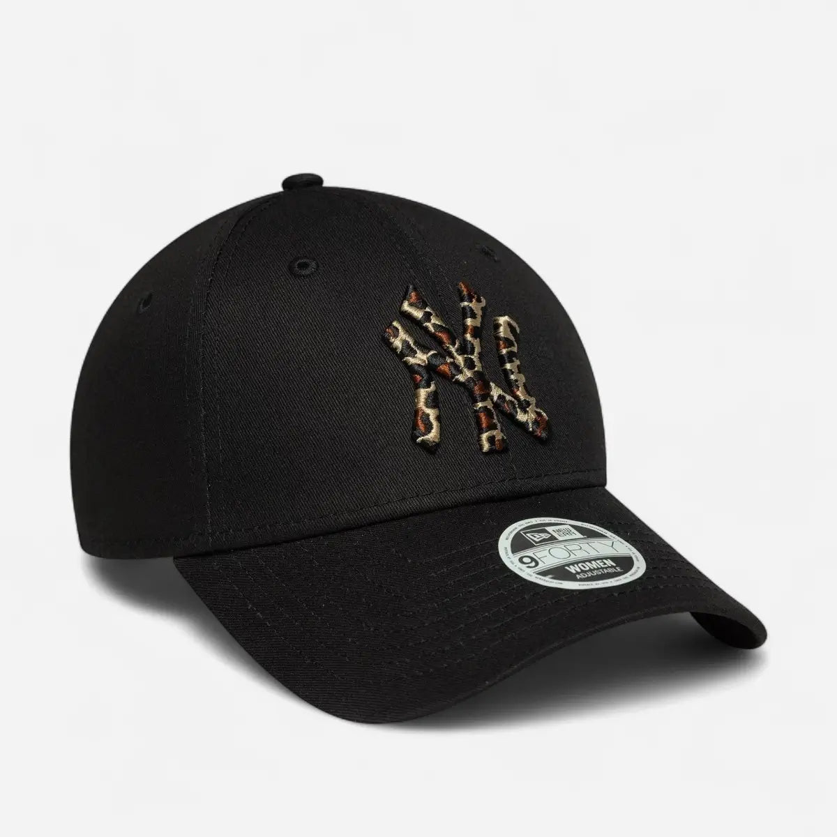 New Era Cappellino Donna 9FORTY Regolabile New York Yankees Leopard Infill
