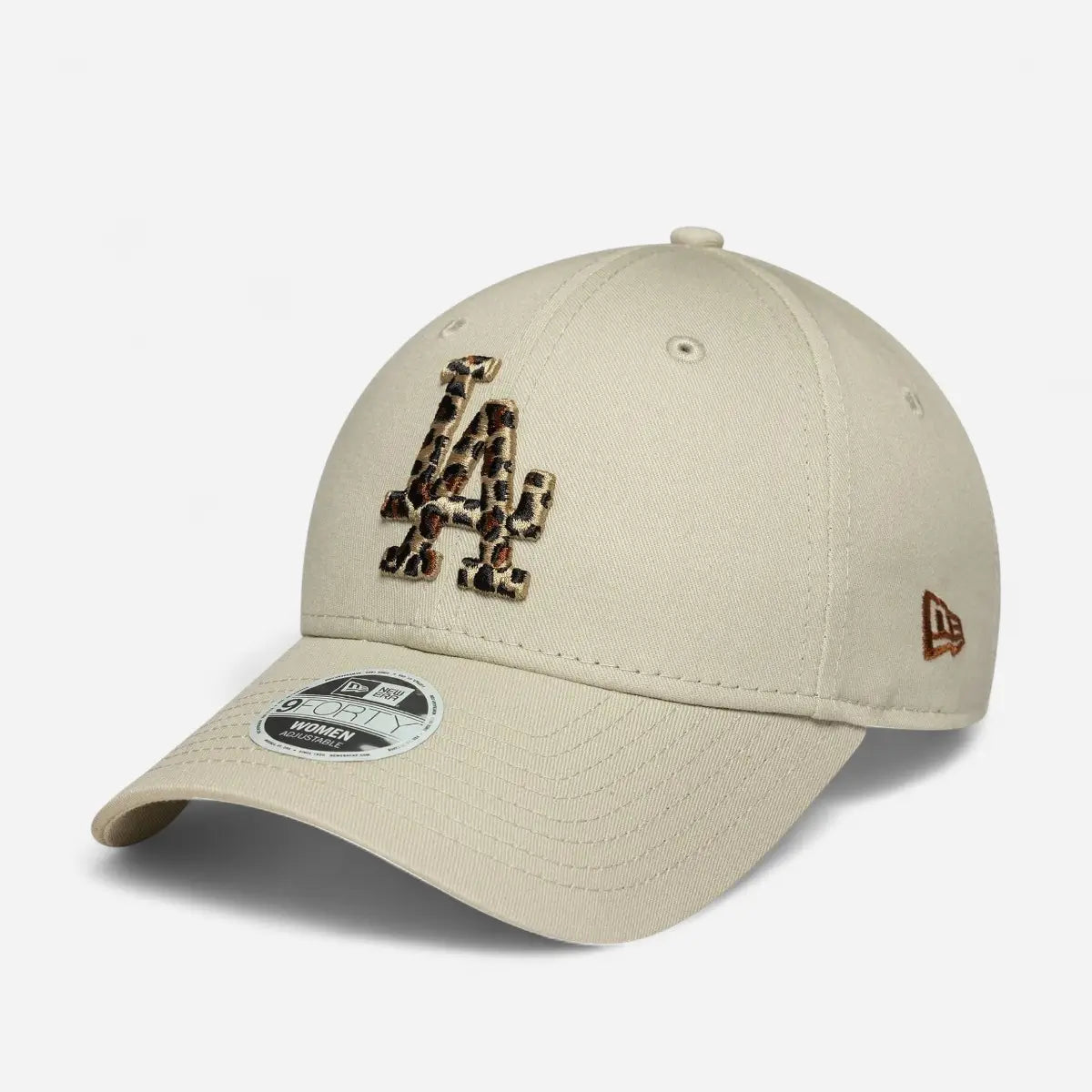 New Era Cappellino Donna 9FORTY Regolabile LA DODGERS Leopard Infill