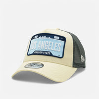 New Era Cappellino 9FORTY Regolabile A-Frame Trucker License Plate LOS ANGELES