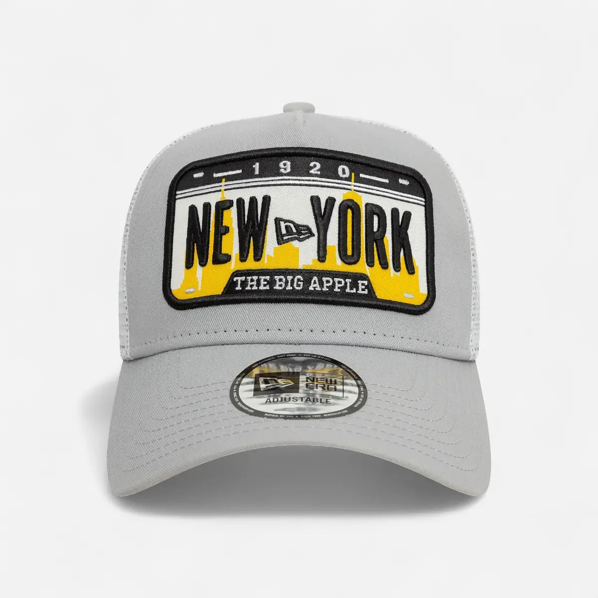New Era Cappellino 9FORTY Regolabile A-Frame Trucker License Plate NEW YORK
