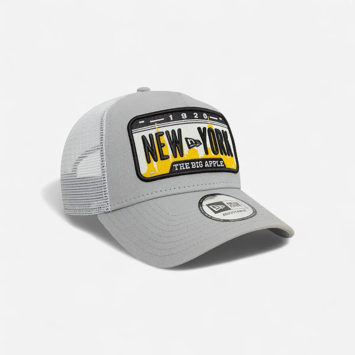 New Era Cappellino 9FORTY Regolabile A-Frame Trucker License Plate NEW YORK