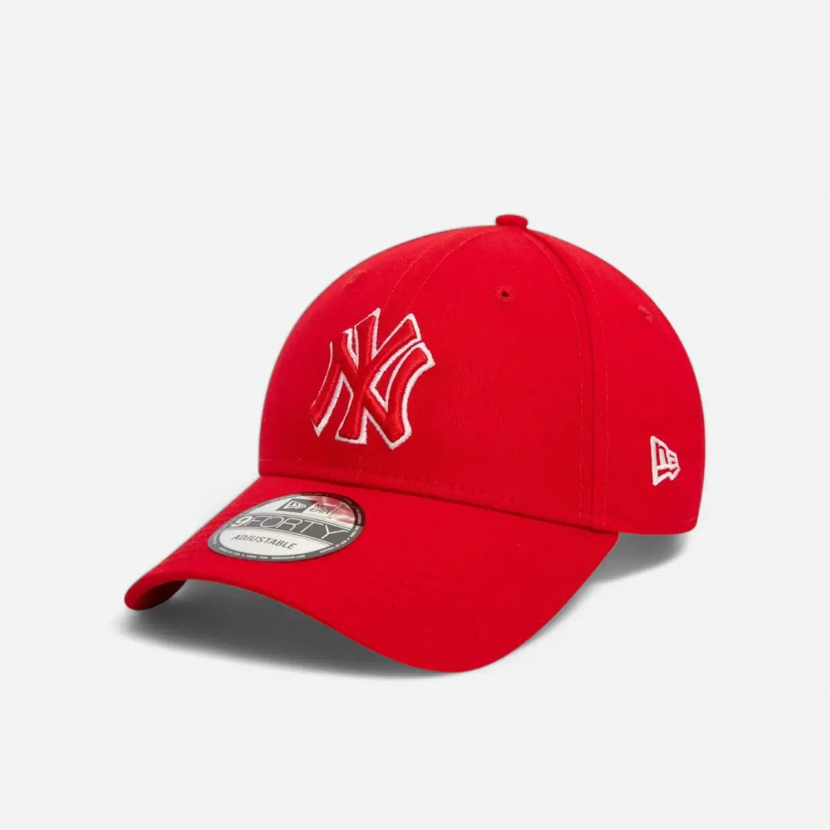 New Era Cappellino 9FORTY Regolabile New York Yankees Pop Outline Red