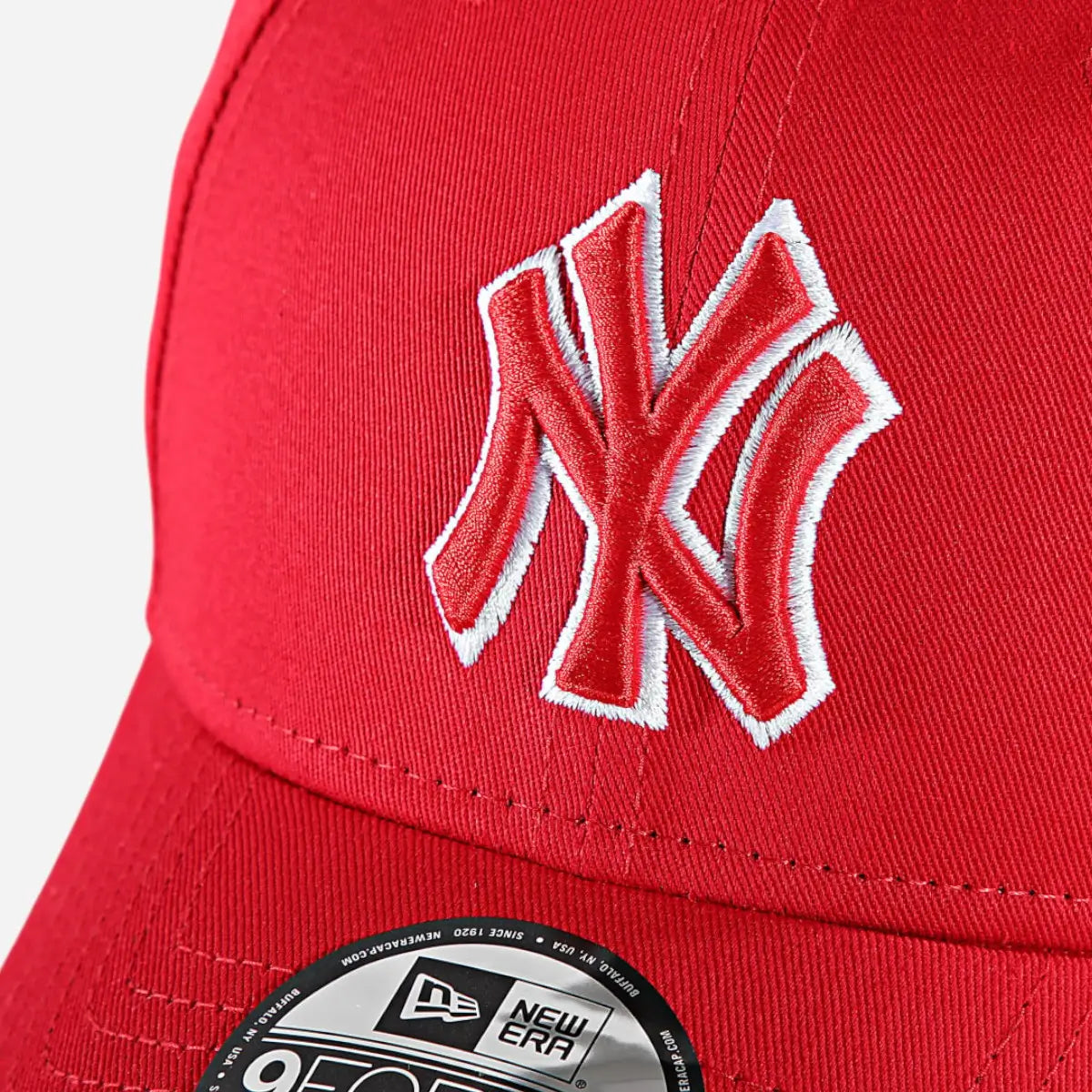 New Era Cappellino 9FORTY Regolabile New York Yankees Pop Outline Red