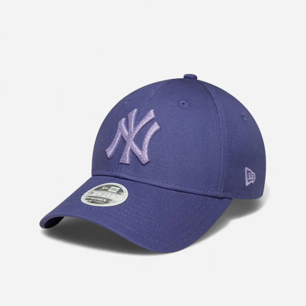 New Era Cappellino Donna 9FORTY Regolabile New York Yankees Metallic Logo Purple