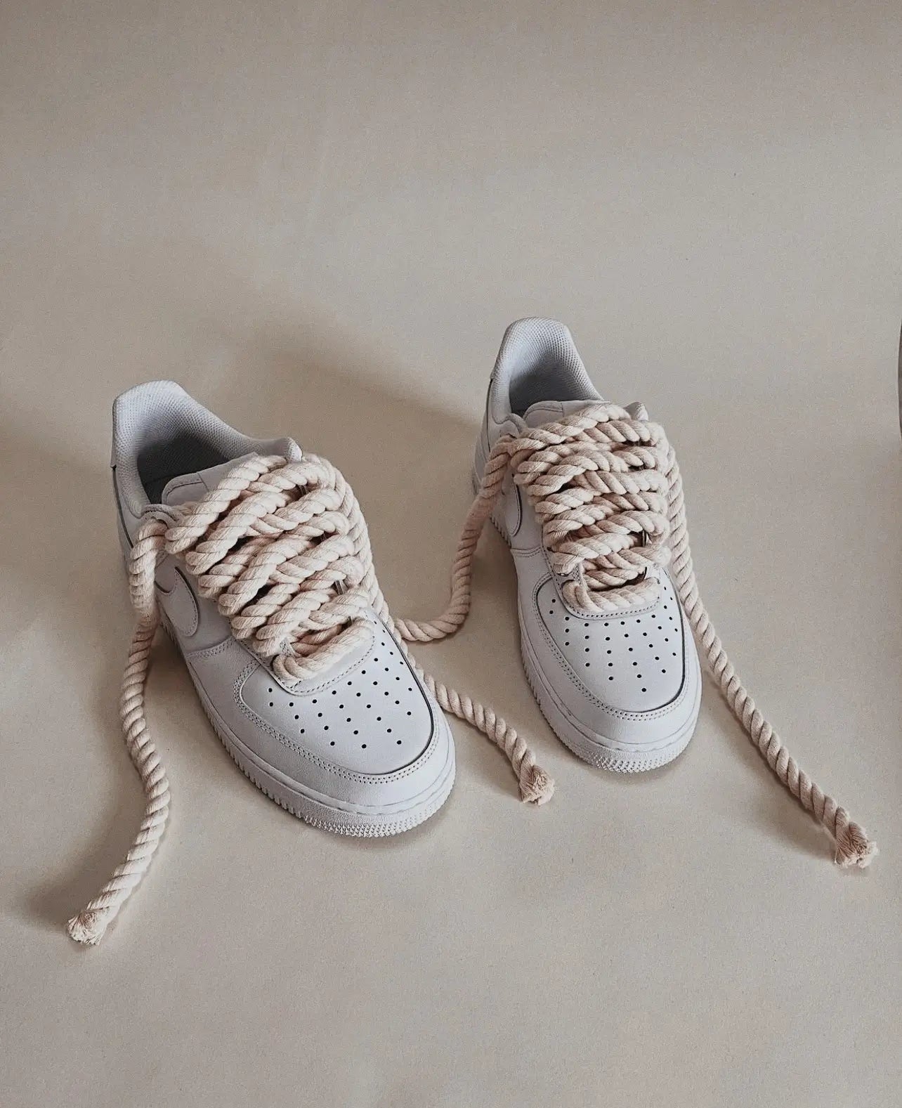 Nike Air Force 1 Rope Laces beige