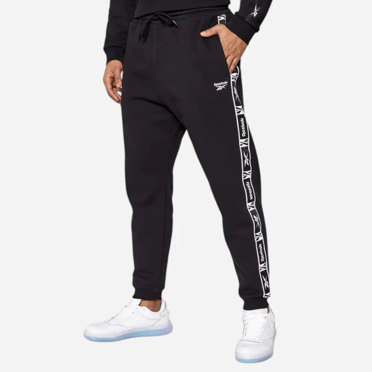 Reebok tuta completa Identity Logo Essentials black