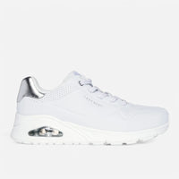 Skechers Uno - Shimmer Away White/Silver