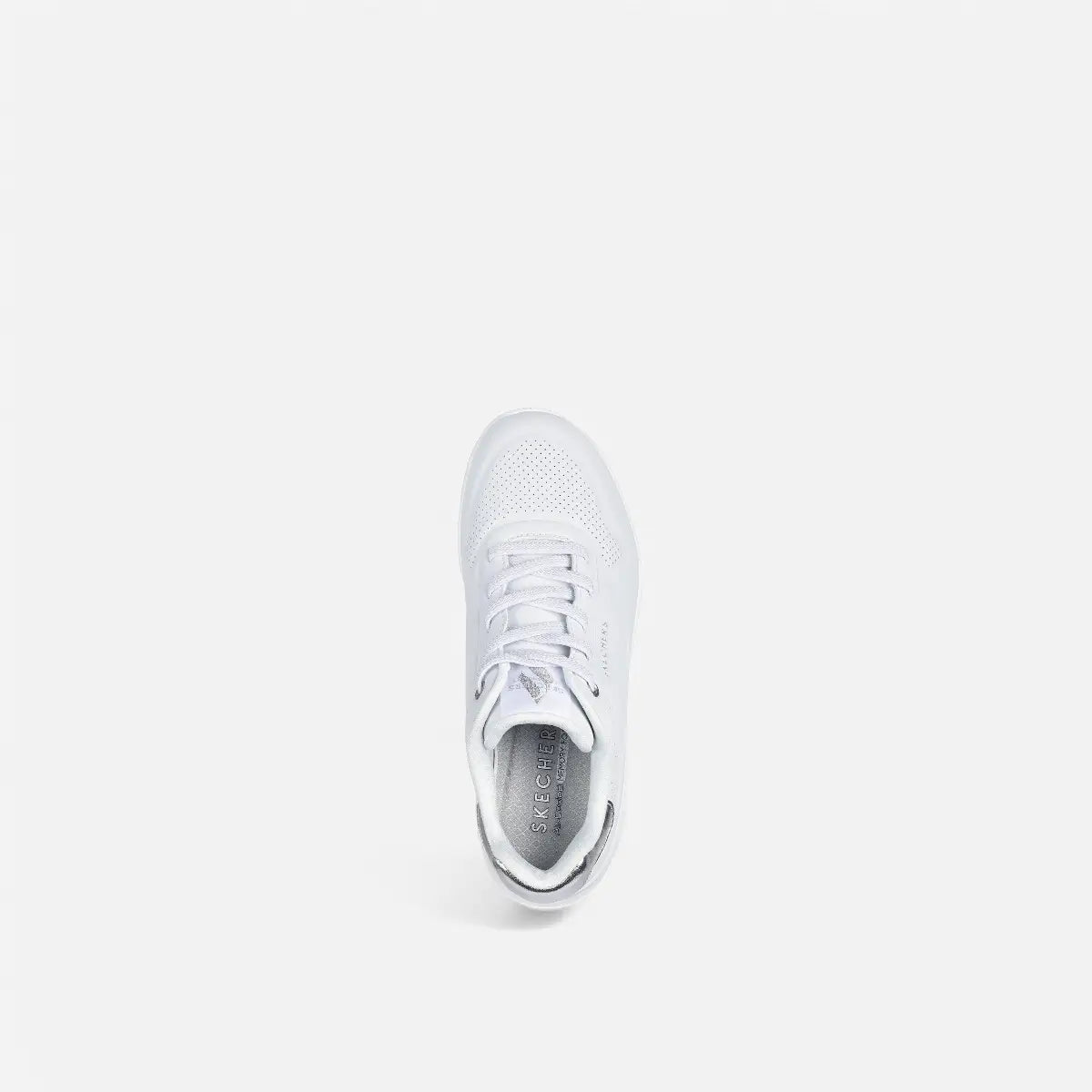 Skechers Uno - Shimmer Away White/Silver