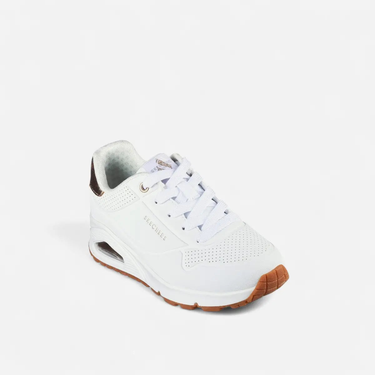Skechers Uno Gen1 Shimmer Away White