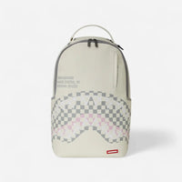 Sprayground Zaino CREAM CHECK SHARK CENTRAL