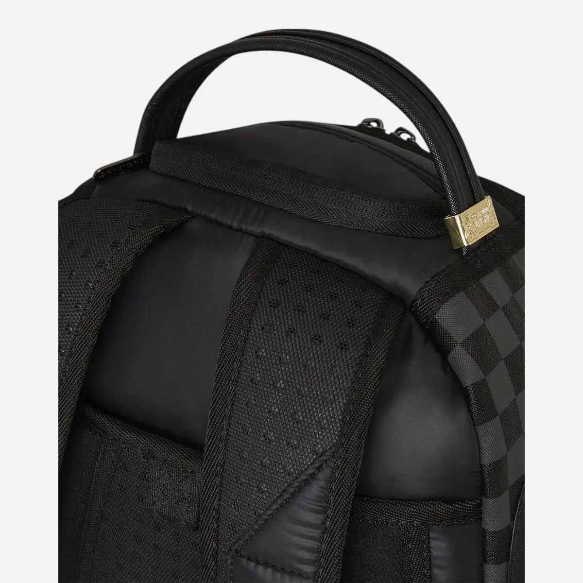 Sprayground Zaino Black Puffer Grey Check