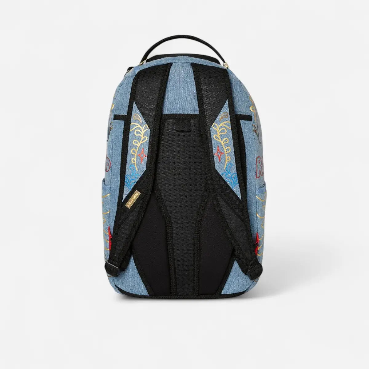 Sprayground Zaino METALLIC PRINTED DENIM SHARK DLXSV
