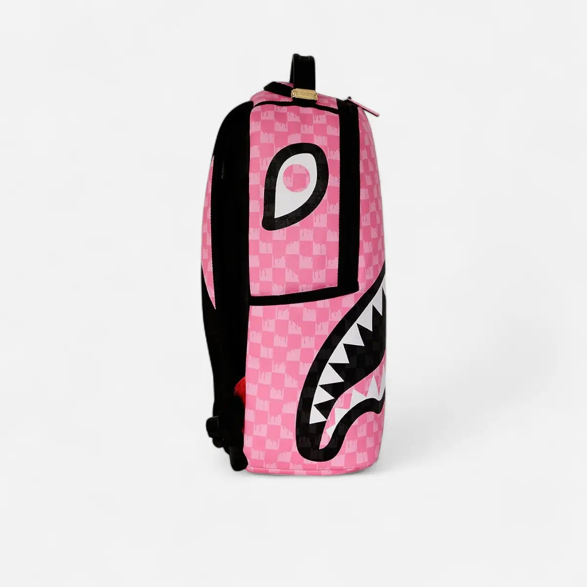 Sprayground Zaino PINK AND BLACK DRIP CHECK DLXSV