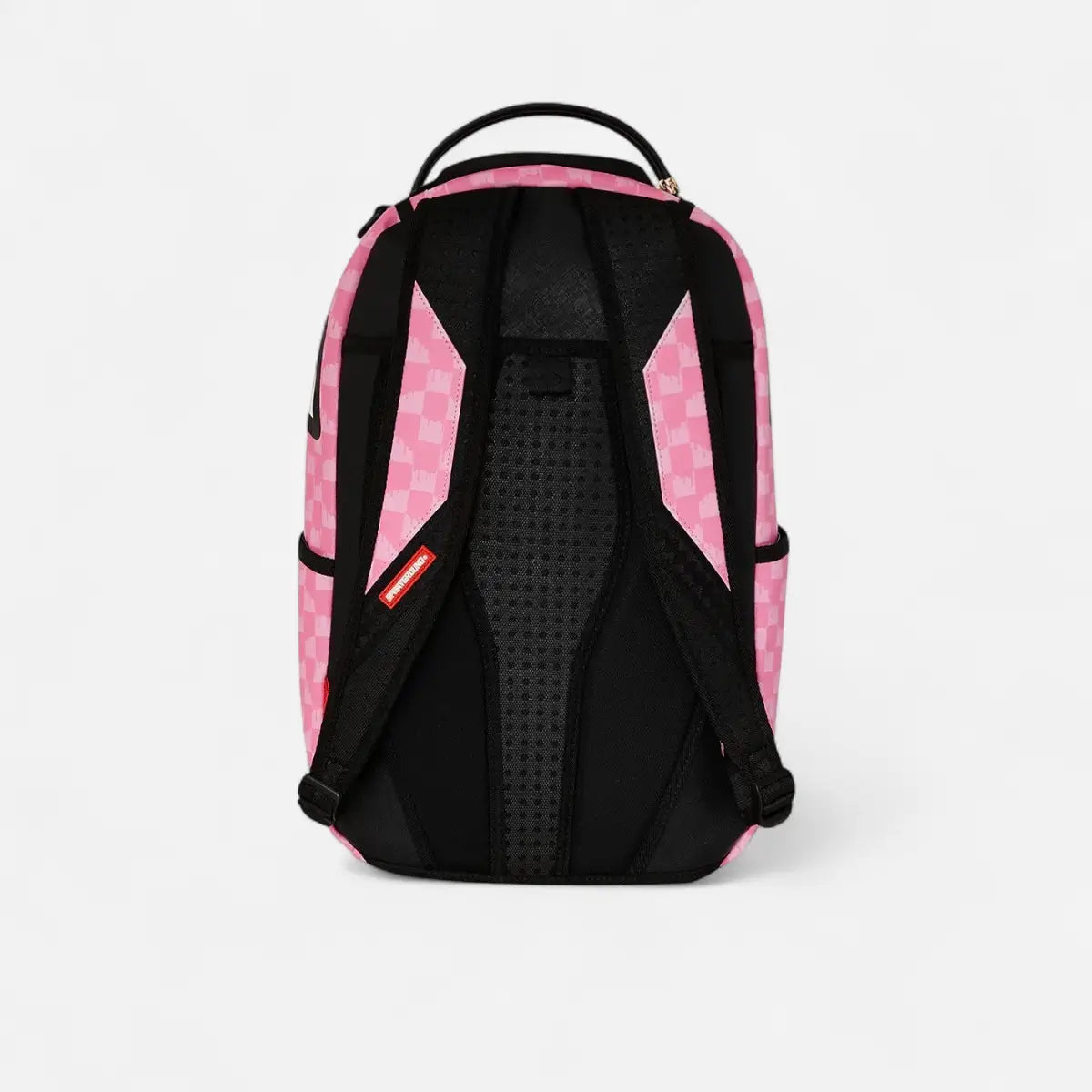 Sprayground Zaino PINK AND BLACK DRIP CHECK DLXSV