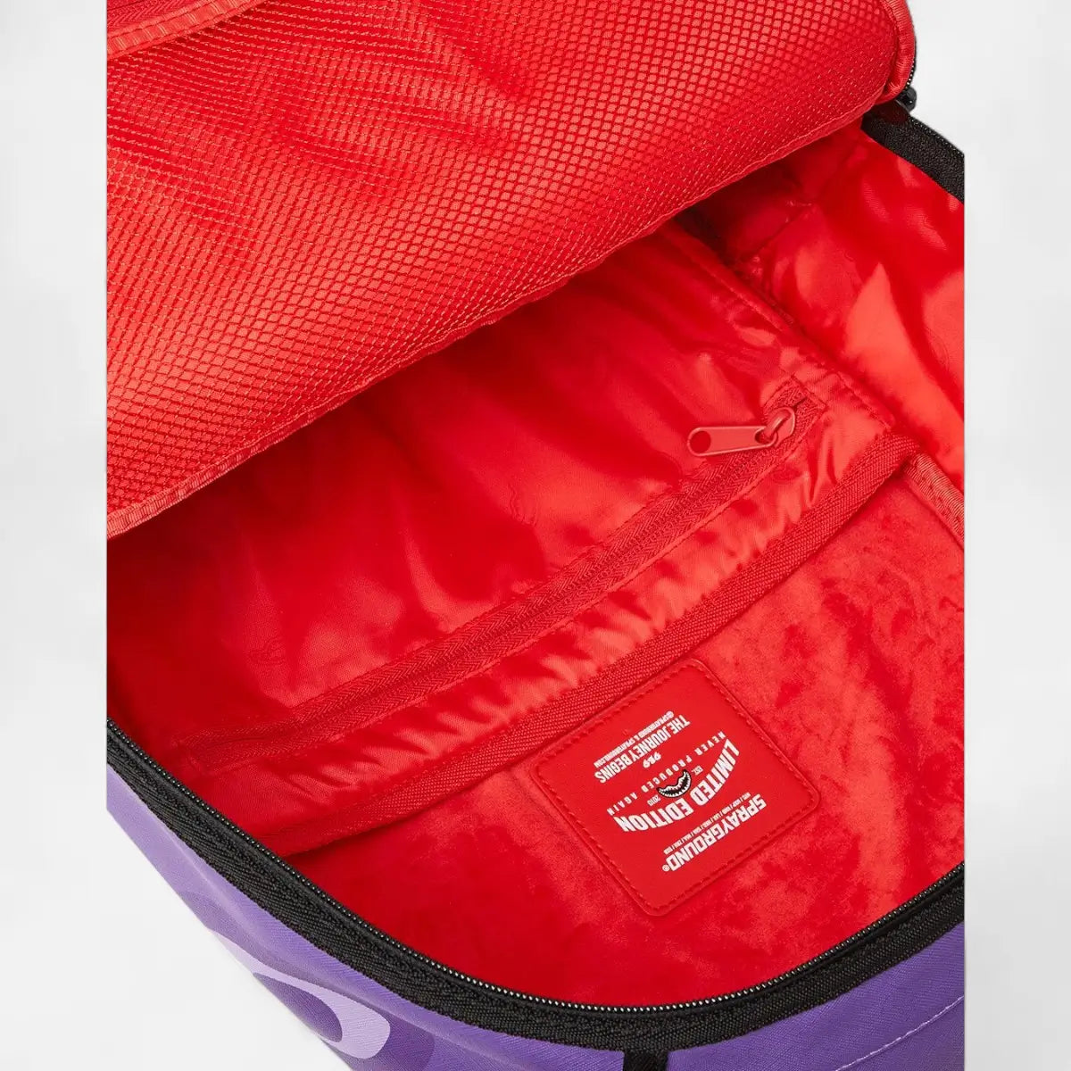 Sprayground Zaino PURPLE SHARK CENTRAL DLXVS