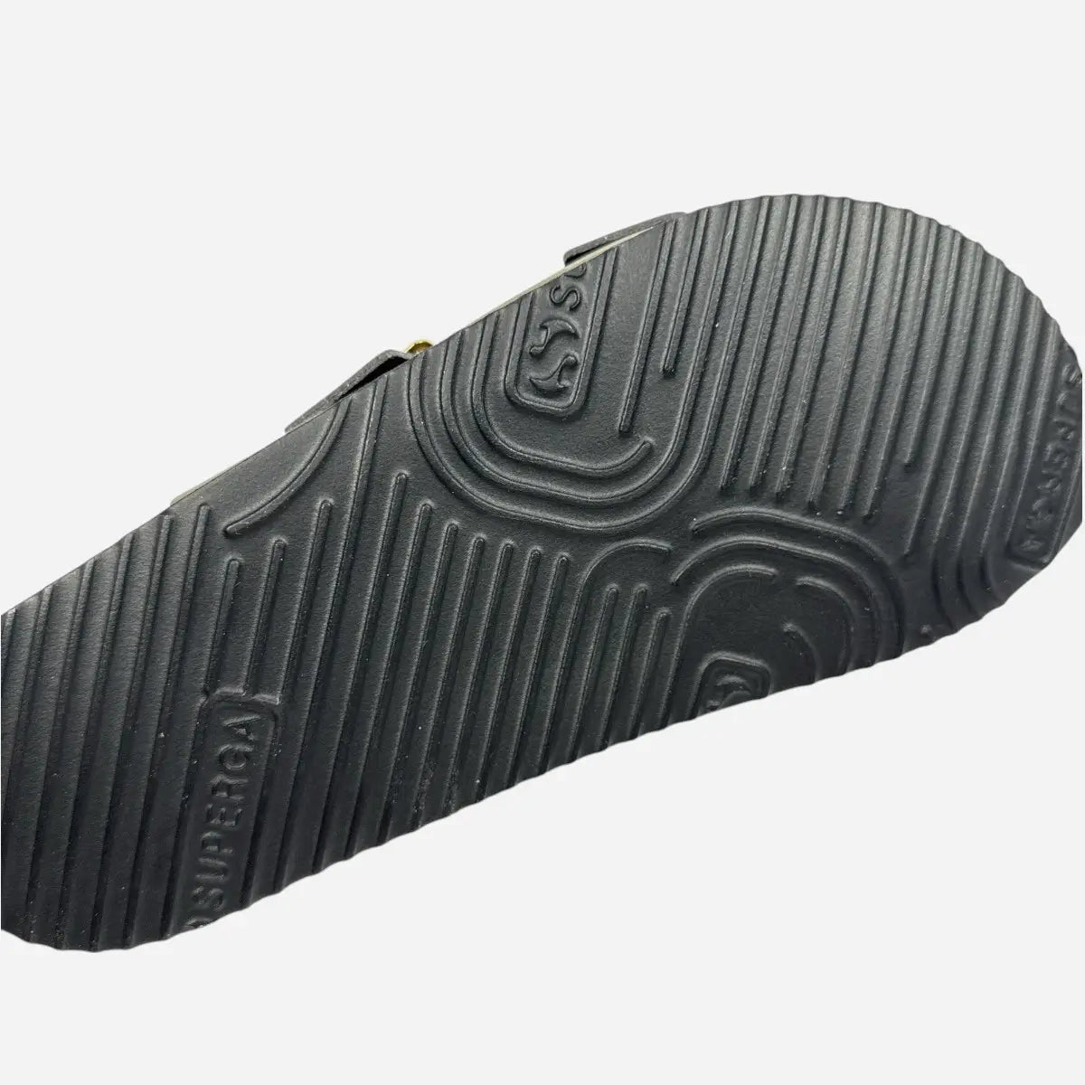 Superga Sandalo donna doppia fibbia Nabuk Marrone