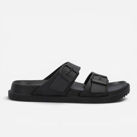 Superga ciabatte uomo Doppia Fibbia Nero S87Y069