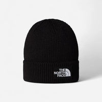 The North Face Berretto con risvolto e logo box TNF Black