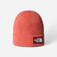 The North Face Berretto con risvolto e logo box TNF Mars Dust