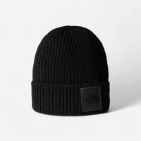 The North Face Berretto con risvolto e logo box TNF Total Black