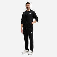 Adidas Tuta Colorblock Fleece 3 stripes FL Black / White