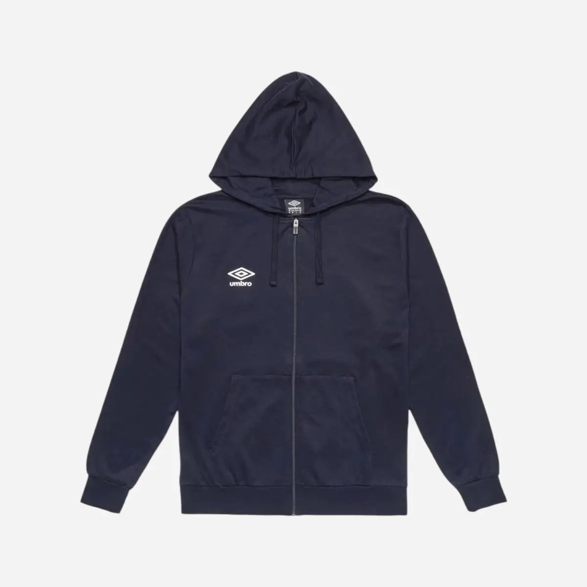 Umbro Felpa Full Zip mini logo navy