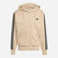 Adidas Tuta Colorblock Fleece 3 stripes FL beige