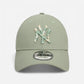 New Era Cappellino regolabile New York Yankees Infill 9FORTY Green