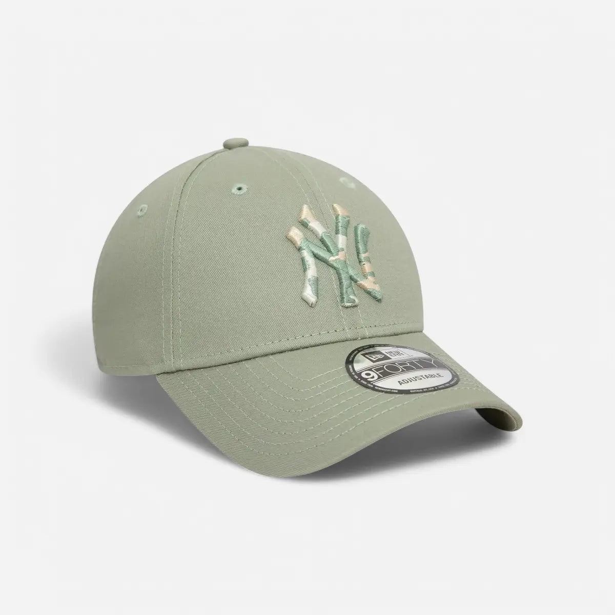 New Era Cappellino regolabile New York Yankees Infill 9FORTY Green