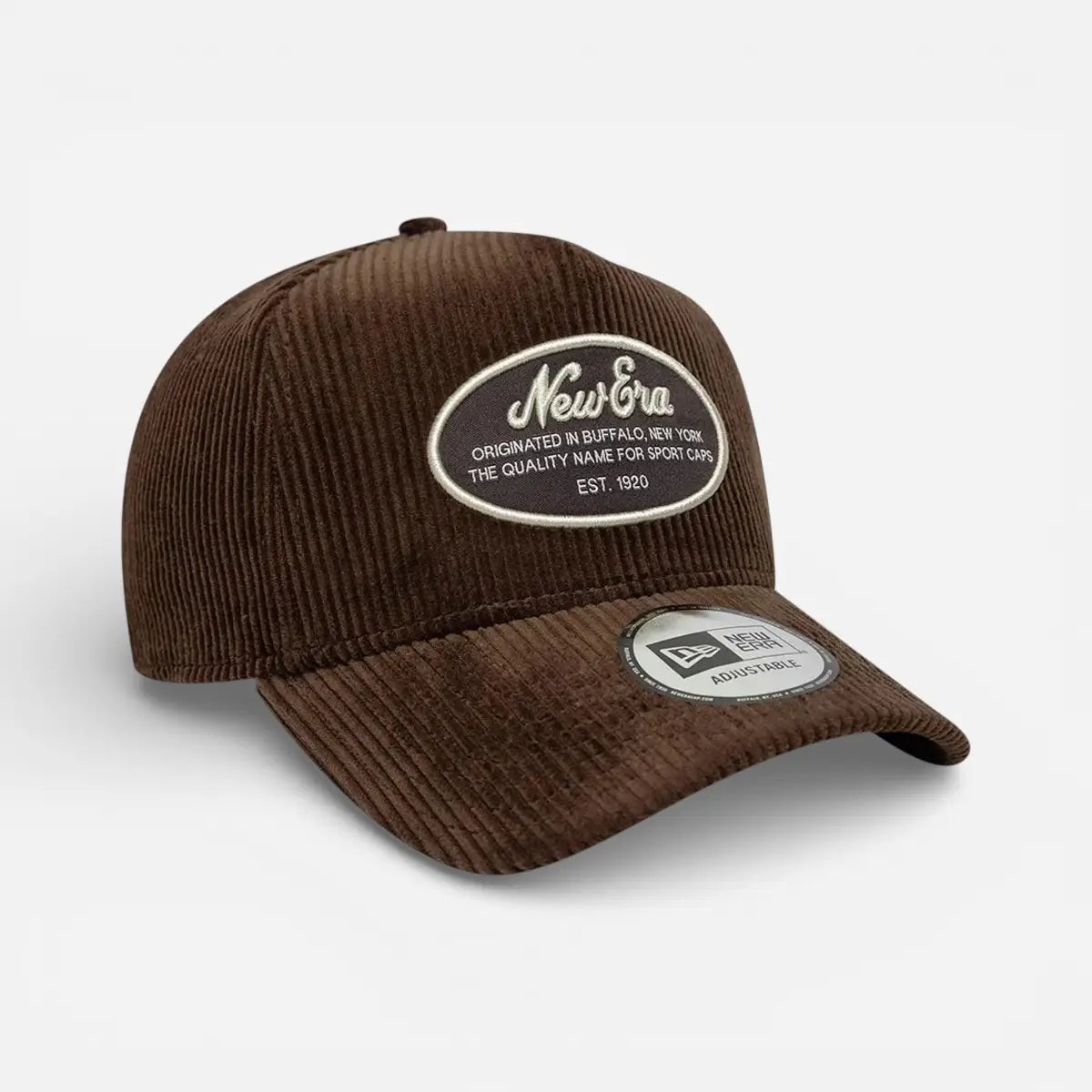 New Era Cappellino 9FORTY regolabile E-Frame Patch Cord Marrone