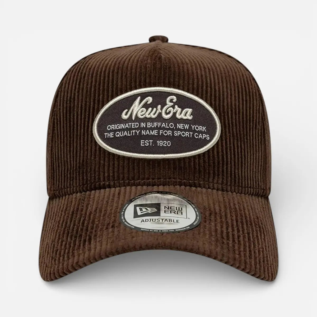 New Era Cappellino 9FORTY regolabile E-Frame Patch Cord Marrone