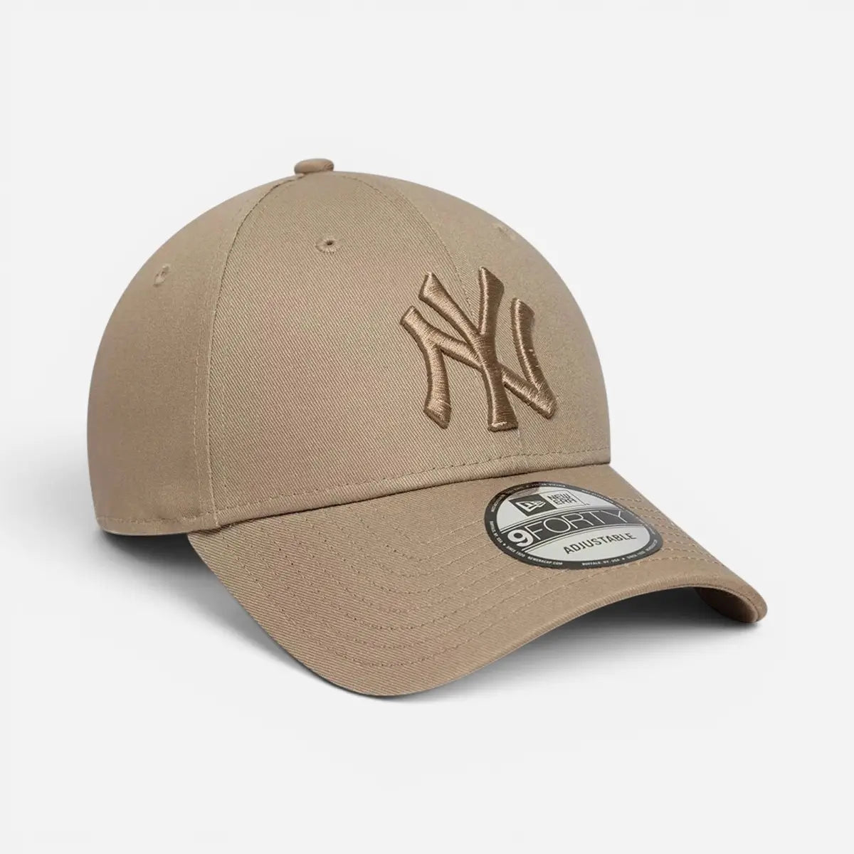 New Era Cappellino 9FORTY Regolabile New York Yankees MLB Dark Beige