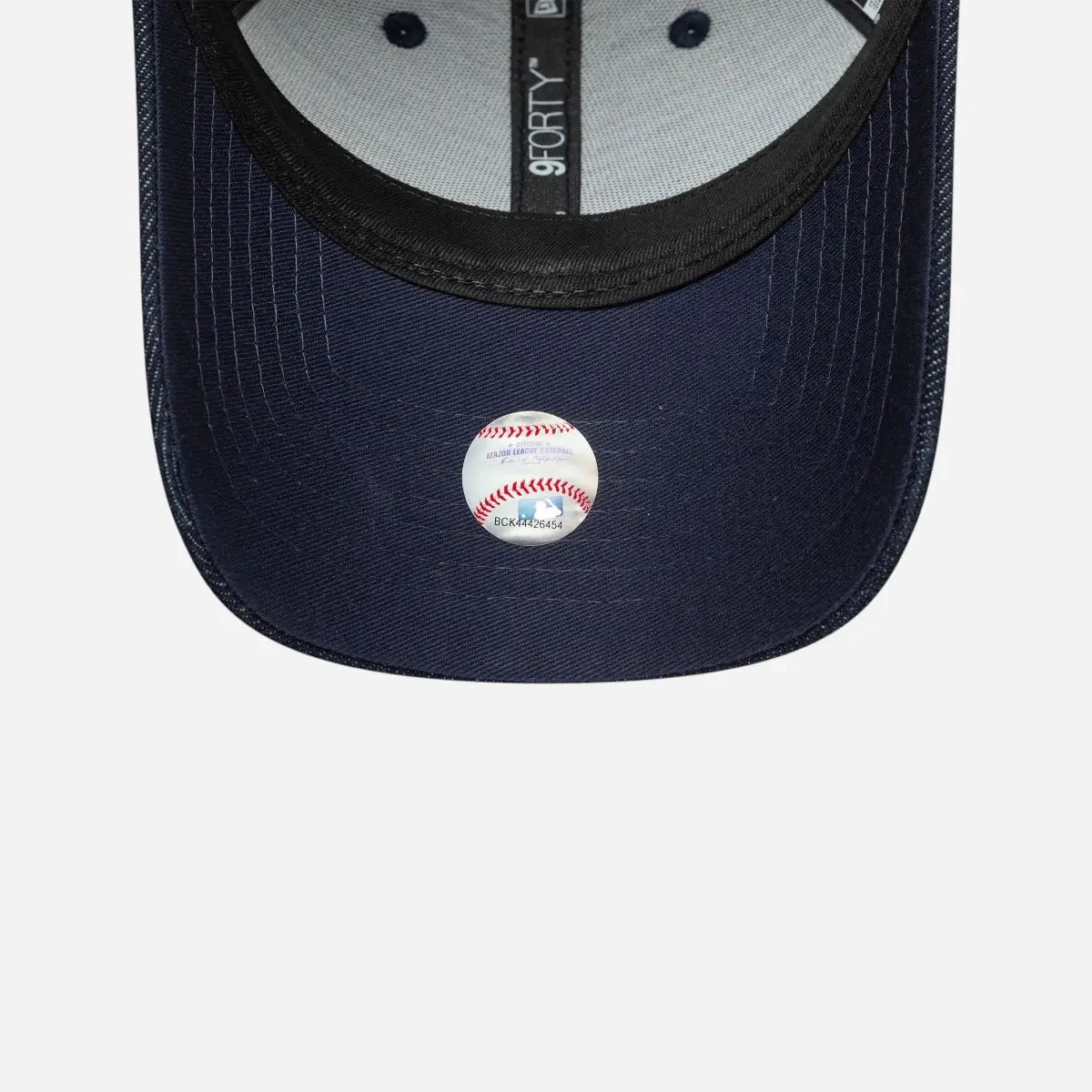 New Era Cappellino donna 9FORTY Regolabile New York Yankees MLB Paillettes Blu