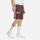 Adidas Short Codes 3-Stripes French Terry Bordeaux