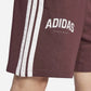 Adidas Short Codes 3-Stripes French Terry Bordeaux