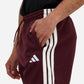 Adidas Short Codes 3-Stripes French Terry Bordeaux