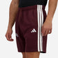 Adidas Short Codes 3-Stripes French Terry Bordeaux