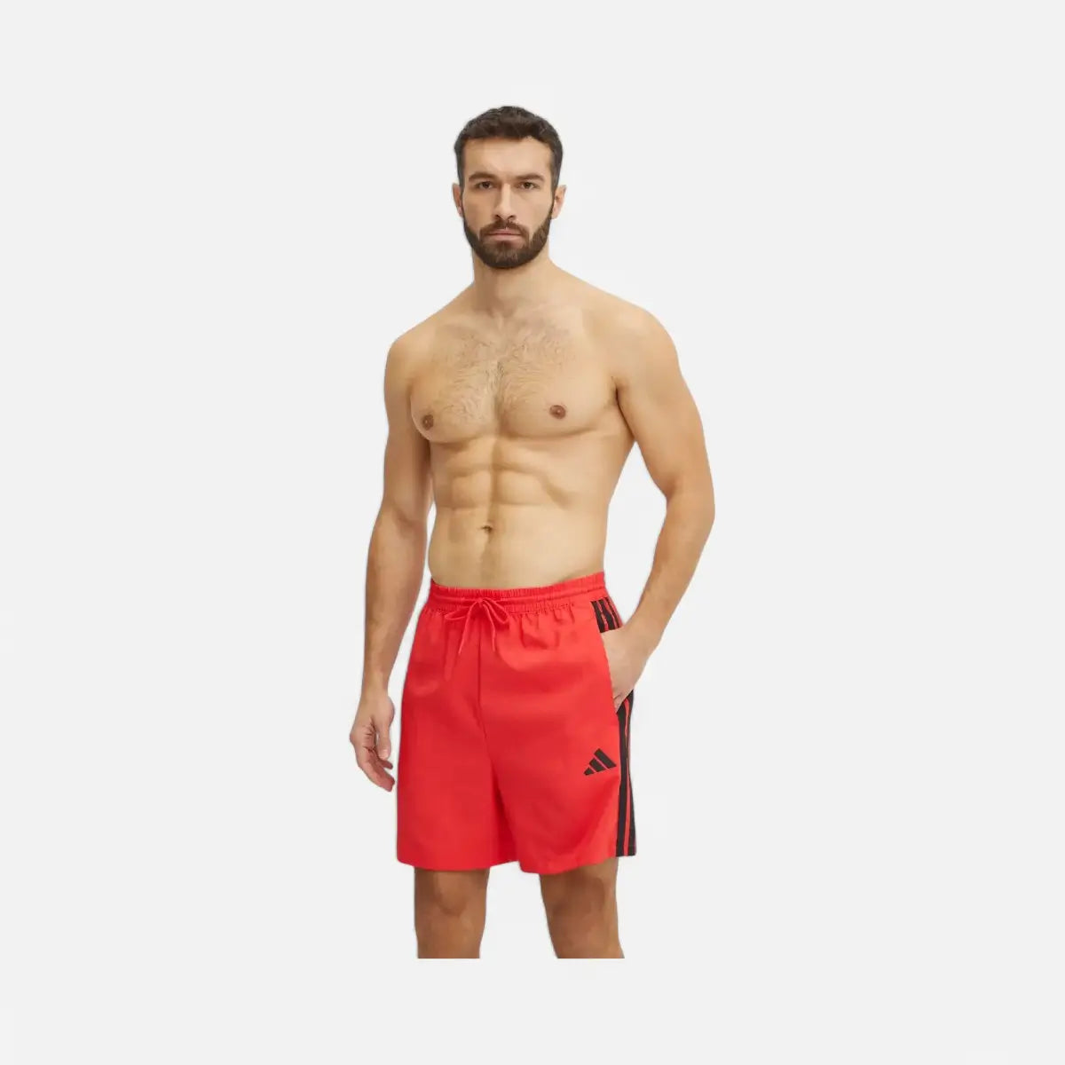 Adidas Short Essentials 3-Stripes Chelsea red
