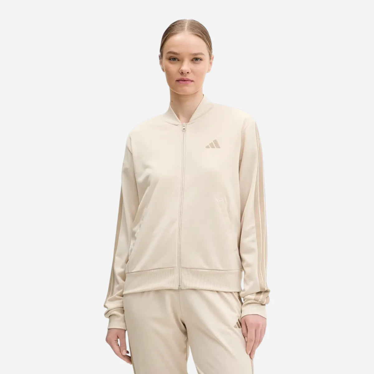 Adidas Tuta Dayready Track suit 3-Stripes Beige