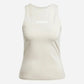 Adidas Canotta Essentials Linear Slim Cotton Beige
