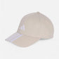 Adidas Cappellino 3-Stripes New Logo Baseball beige