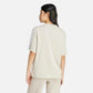 Adidas T-Shirt Boyfriend Essentials 3-Stripes wonder alumina